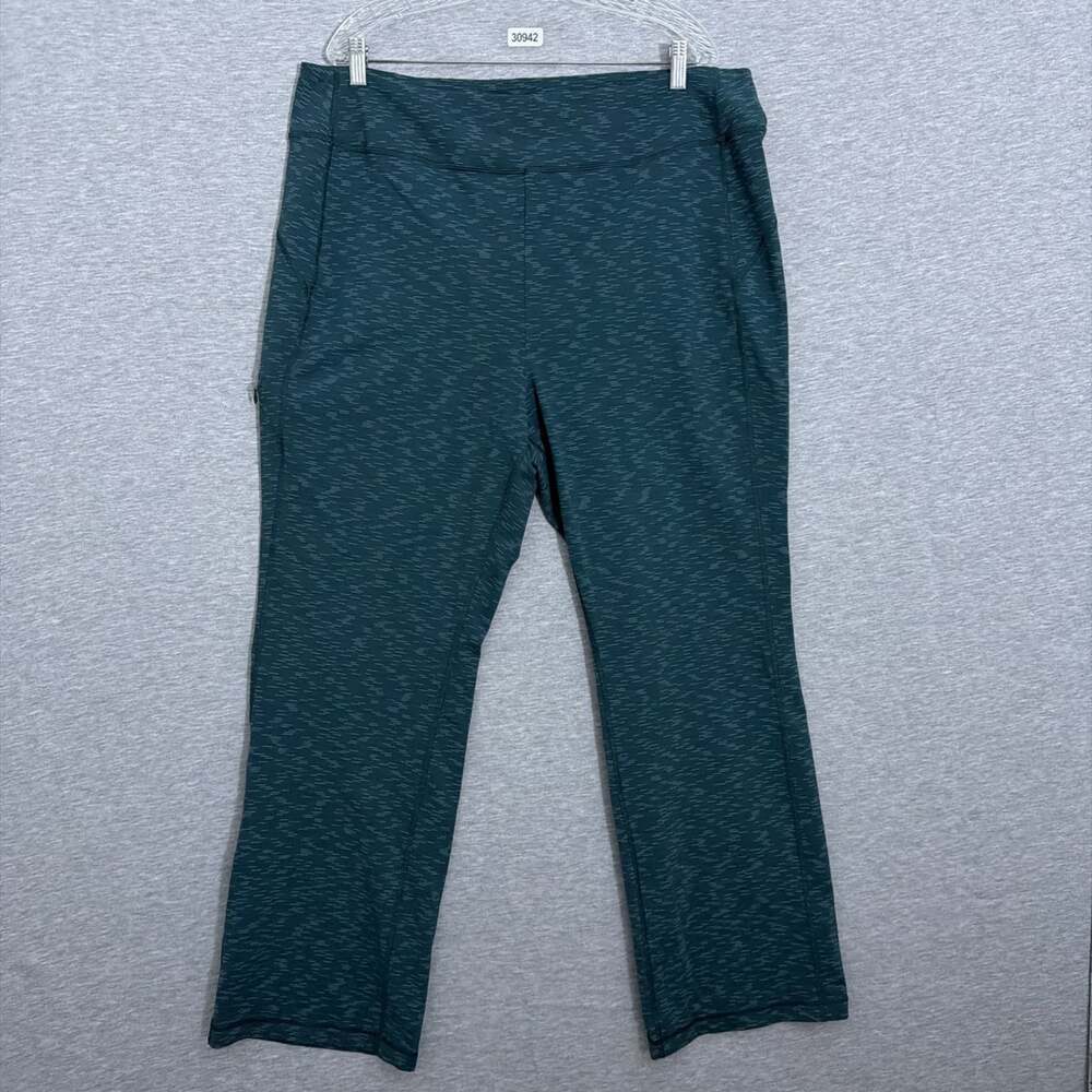 Duluth Trading Women’s XXLx31 Green Noga Bootcut Leg Pants